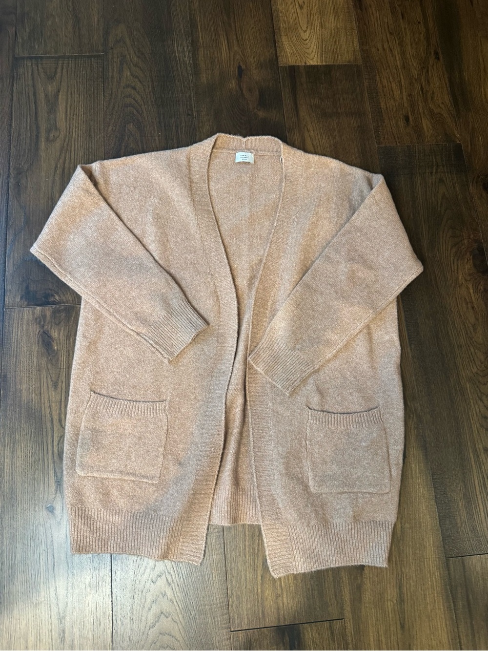Open-Front Women’s Cardigan in tan.  Worn once.